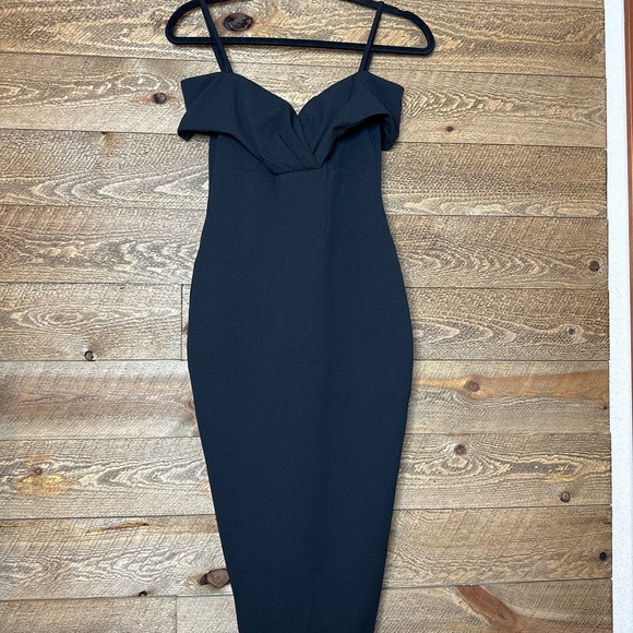 Nookie Phoenix Midi Dress in Black Size Small NWT - Picture 2 of 8